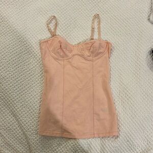 talula corset bustier tanktop